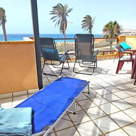 Flat Blue Ocean, Beachfront, Sea View, 1 Bedroom, Livingroom, Fast Internet Коста Калма