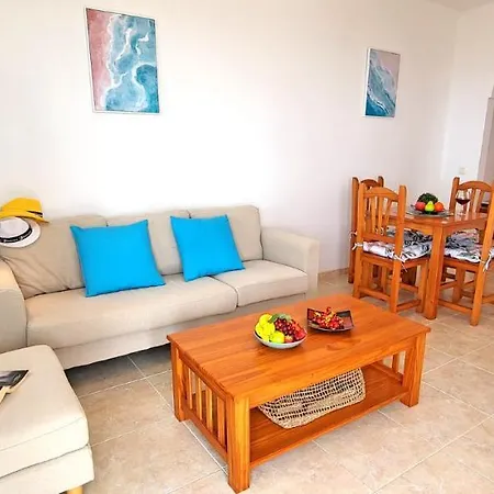 Apartmán Flat Blue Ocean, Beachfront, Sea View, 1 Bedroom, Livingroom, Fast Internet Costa Calma